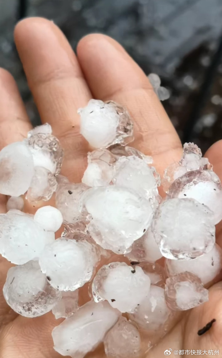 杭州冰雹最新，一场突如其来的自然灾害与城市的应对